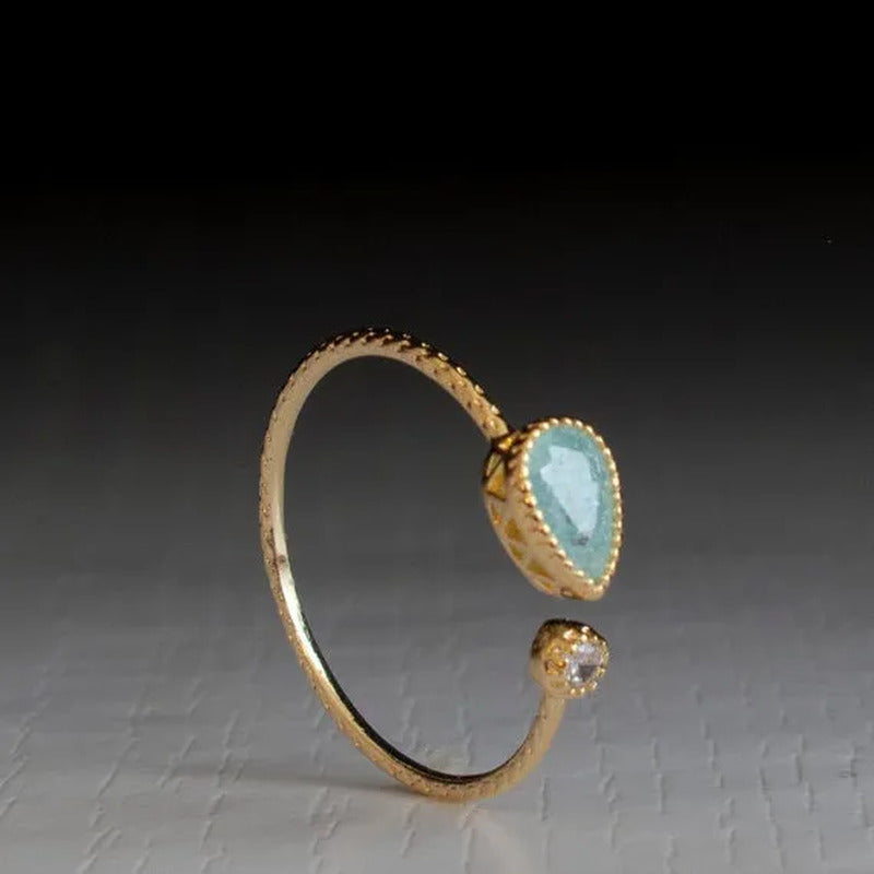 Delysia King Water Drop Pear Shaped Ring