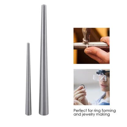 2 Sizes Stainless Steel Ring Enlarger Stick Mandrel Sizer Shaping Forming Tool f