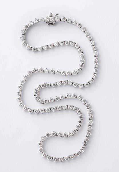11 Carat Diamond Tennis Necklace
