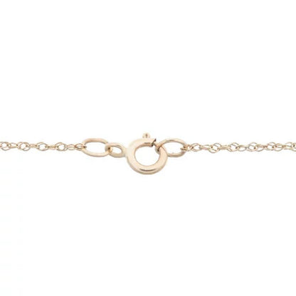0.10 CT. T.W. Diamond Heart Pendant in 14K Yellow Gold