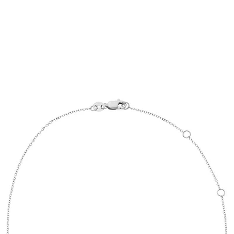 Sterling Silver and Diamond Initial Pendant