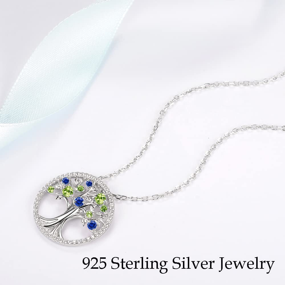 Valentines Day Jewelry Gifts for Her Tree of Life Necklace for Women February Ma