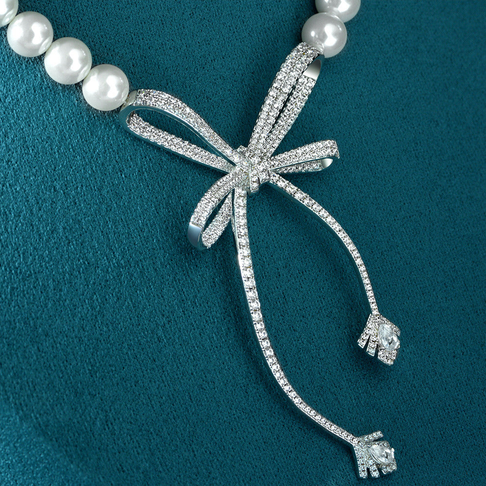 Luxury Style Women'S Copper and Platinum Plated Necklace