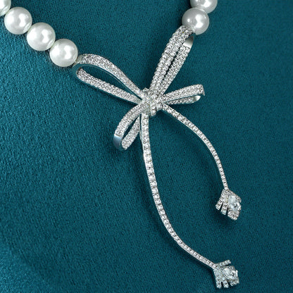 Luxury Style Women'S Copper and Platinum Plated Necklace
