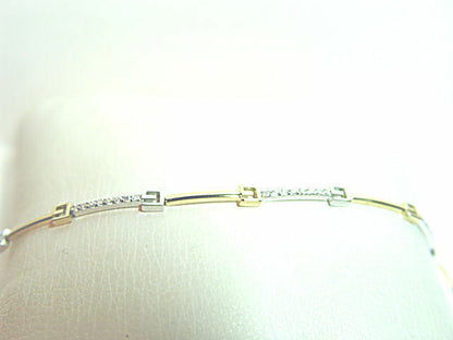DIAMOND ROUND BR SHAPE BRACELET 40 STONE