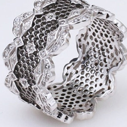 Women'S Gold-Plated Gingko Leaf Ring