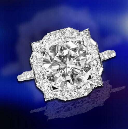 gia certified round brilliant f color grade si1 clarity grade side micro diamond