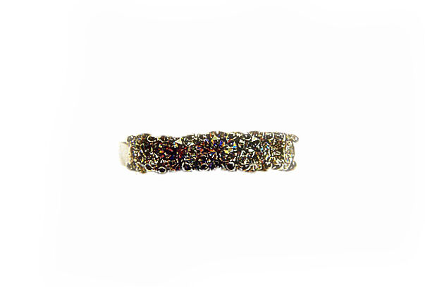 DIAMOND 5 STONE BAND ROUND BRILLIANT SHAPE COMMON PRONG DIAMOND ANNIVERSARY BAND