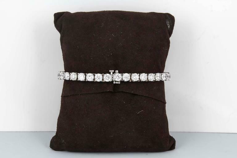 Half a carat Each Diamond Tennis Bracelet