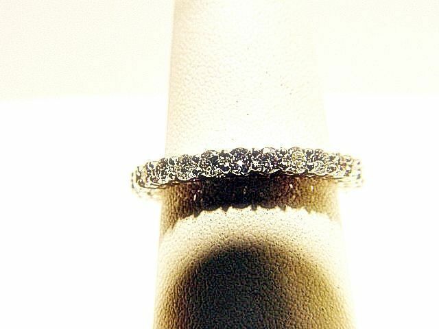 DIAMOND ROUND BRILLIANT SHAPE ETERNITY SET BAND