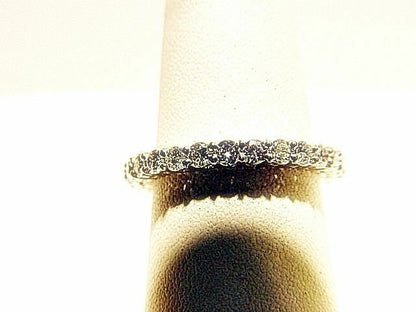 DIAMOND ROUND BRILLIANT SHAPE ETERNITY SET BAND
