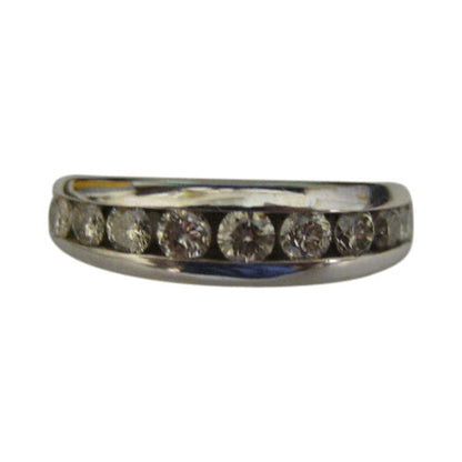 DIAMOND ROUND BRILLIANT CHANNEL SET DIAMOND BAND MENS DIAMOND BAND