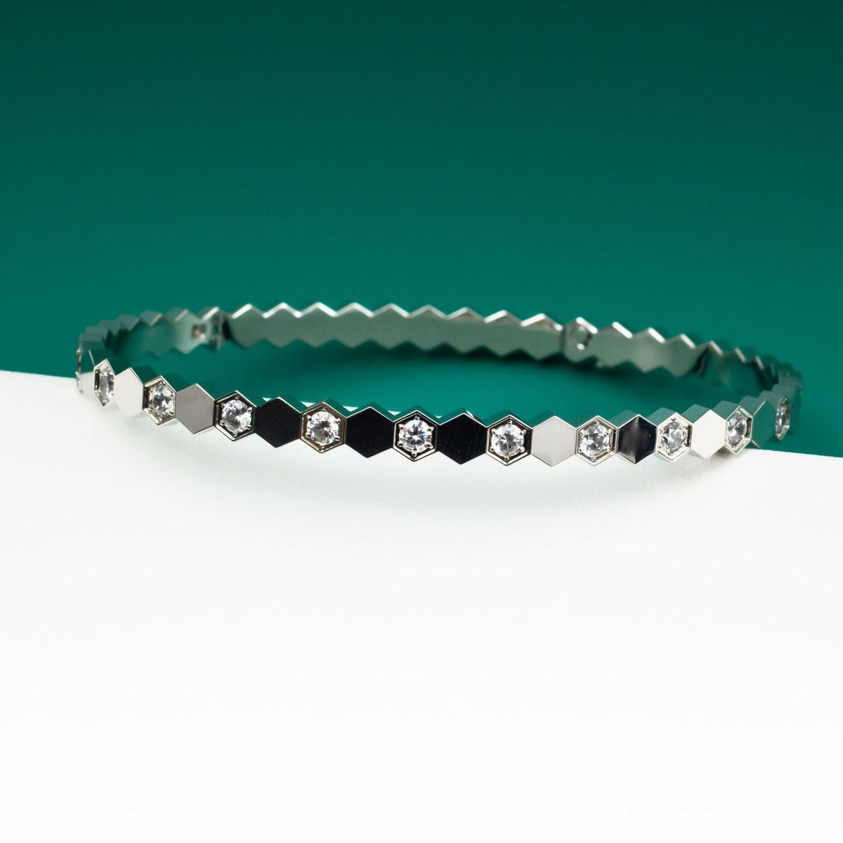 Honeycomb Bracelet Fashion All-Match Diamonds