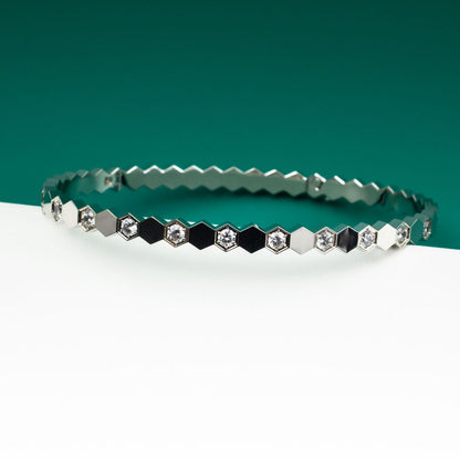 Honeycomb Bracelet Fashion All-Match Diamonds