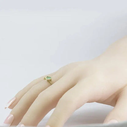 Delysia King Water Drop Pear Shaped Ring