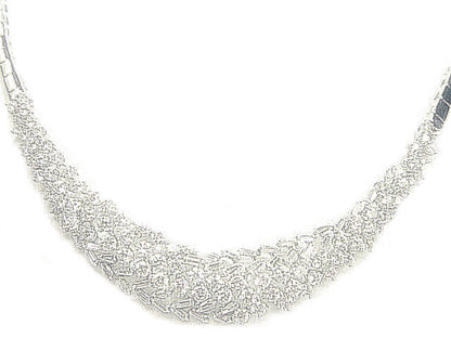 DIAMOND ROUND BRILLIANT SHAPE BAGUETTE SHAPE NECKLACE