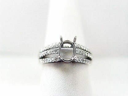 DIAMOND ROUND BRILLIANT SH SETTING 3 ROW SET DIAMOND 4