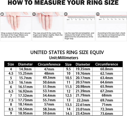 3CT 925 Sterling Silver Engagement Rings Oval Cut Cubic Zirconia CZ Wedding Prom