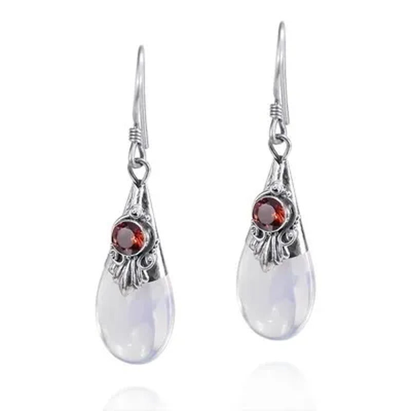Dazzling 925 Solid Sterling Silver Natural Gemstone Amethyst Ruby & Black Sapphi