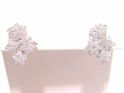 1.10 CT DIAMOND ROUND BRILLIANT SHAPE SHOOTING STAR HUGGIE