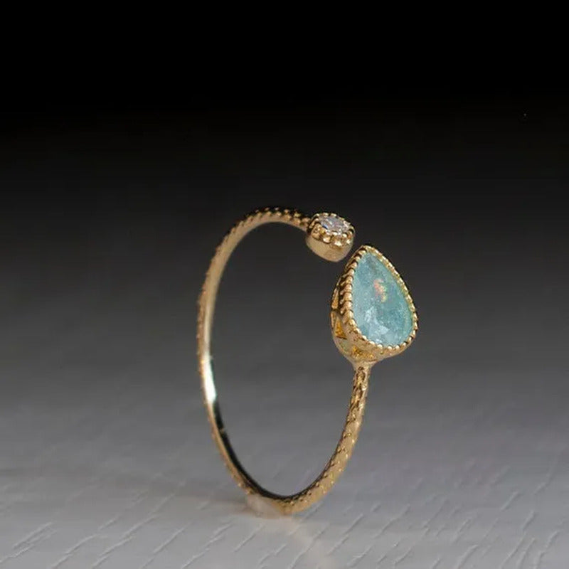 Delysia King Water Drop Pear Shaped Ring