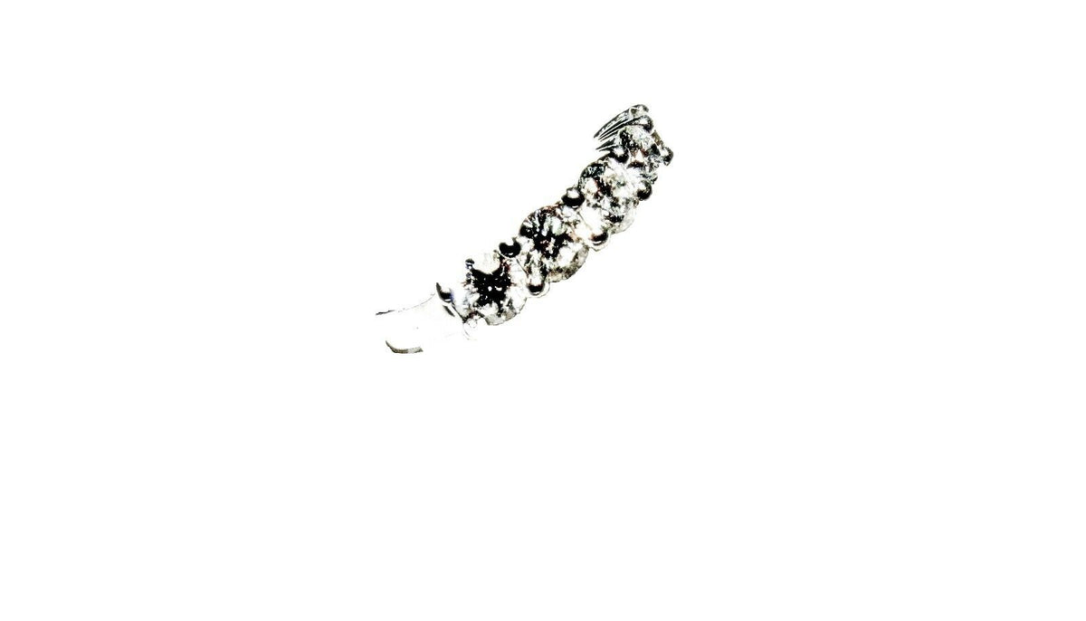 DIAMOND FIVE ROUND BRILLIANT SHAPE TOP SET BAND DIAMOND ANNIVERSARY BAND DIAMOND