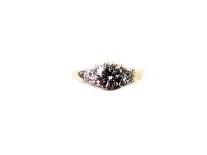 GIA CERTIFIED ROUND DIAMOND 1.51 CT 4 PRONG PLATINUM G COLOR VS2 CLARITY GRADE