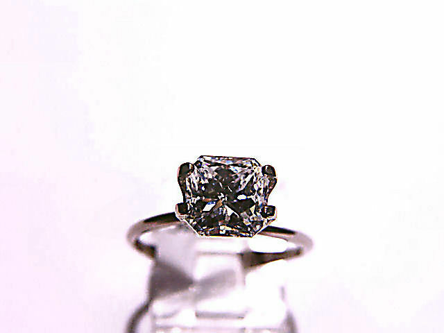 EGL CERTIFIED E COLOR SI2 CLARITY GRADE 2.02 CT RADIANT SHAPE LOOSE DIAMOND