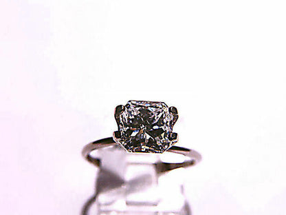 EGL CERTIFIED E COLOR SI2 CLARITY GRADE 2.02 CT RADIANT SHAPE LOOSE DIAMOND