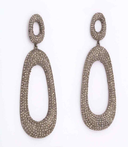 Fashion Diamond Drop Earrings