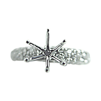 DIAMOND ROUND BR SHAPE ETERNITY SET ALL AROUND FRONT BACK SET SETTING 6 PRONG