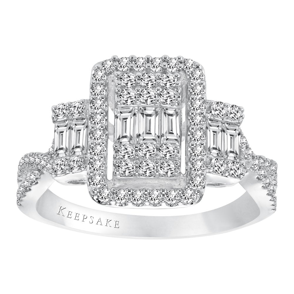 Cosmopolitan 1 Carat T.W. Certified Diamond 10Kt White Gold Ring