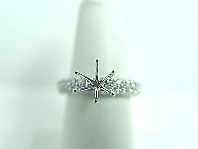 DIAMOND ROUND BR SHAPE ETERNITY SET ALL AROUND FRONT BACK SET SETTING 6 PRONG