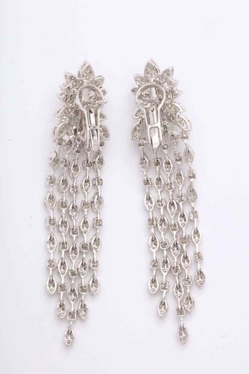 Classic Diamond Dangle Earring