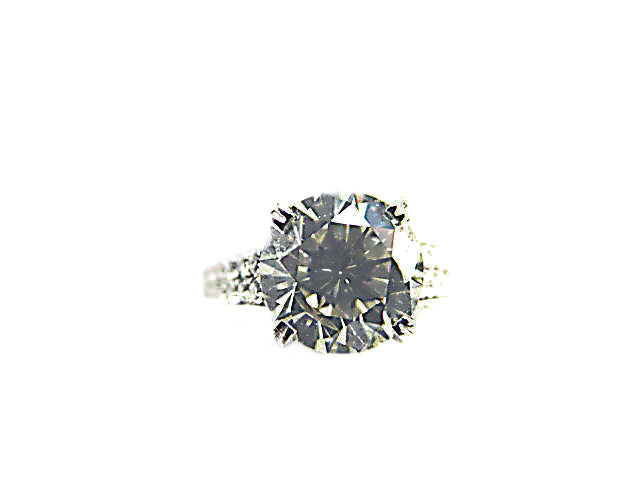 CERTIFIED DIAMOND CENTER 10.09X10.09X6.21MM CLARITY ENHANCED 3.83 CTTW