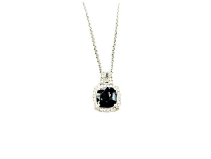 SAPPHIRE CUSHION SHAPE 9.41X9.15X6.51MM DIAMOND ROUND