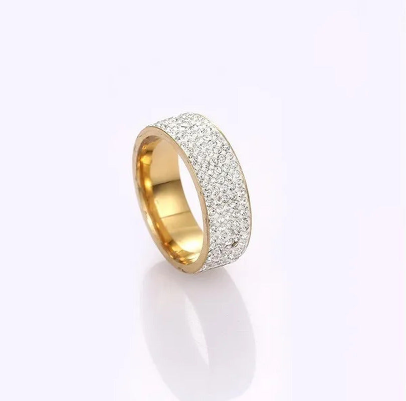 Vojo Hot Sale White Sapphire Diamond Wedding Band Rings Engagement Anniversary P
