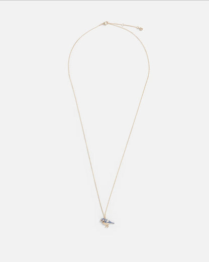Blue Tit Series Grey Blue Necklace Bracelet