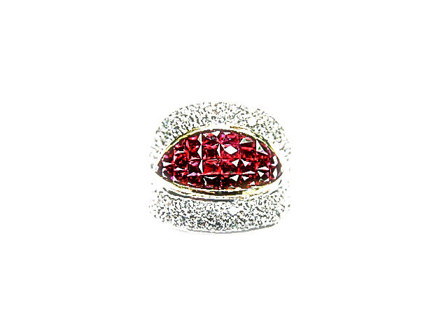 RUBY AND DIAMOND BAND