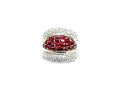 RUBY AND DIAMOND BAND
