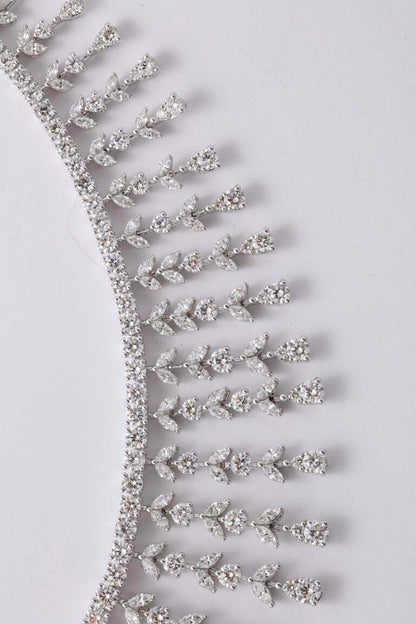 Over 20 Carat Diamond Drop Necklace