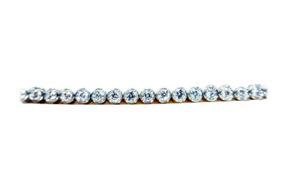 DIAMOND ROUND BRILLIANT 4 PRONG BEZEL SET TENNIS DIAMOND TENNIS BRACELET