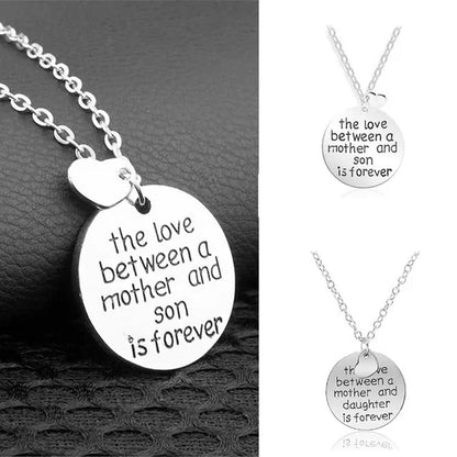 Ladies Fashion round Tag Necklace Holiday Gift Fashion Jewellery