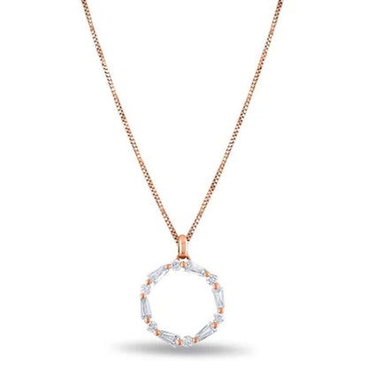 0.23 CT. T.W. Diamond Pendant in 14K Gold