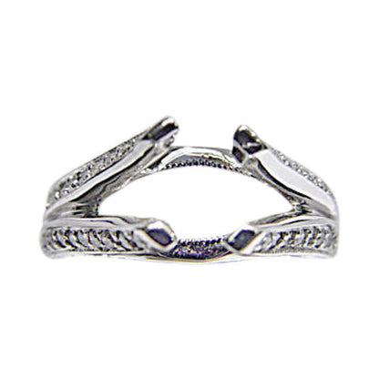 DIAMOND ROUND BRILLIANT SHAPE 2 ROW SET SETTING 4 PRONG