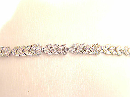 ROUND BRILLIANT SH DIAMOND ANTIQUE REPRODUCTION FLOWER