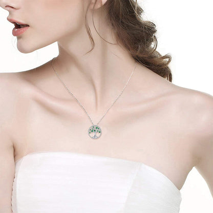 Valentines Day Jewelry Gifts for Her Tree of Life Necklace for Women February Ma