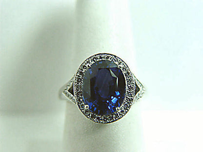 SAPPHIRE OVAL SHAPE 4.89 CT SIZE 6.25 BLUE 10.98X 8.57X 5.74MM DIAMOND
