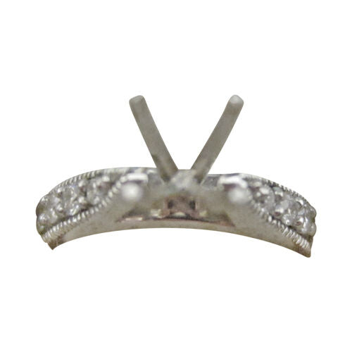 DIAMOND ROUND BR SHAPE SETTING 1/2 WAY SET MILLGRAINING