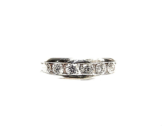 DIAMOND ROUND BR SHAPE 6 STONE CHANNEL SET MENS BAND